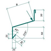Доборные элементы сэндвич-панелей
