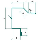Доборные элементы сэндвич-панелей